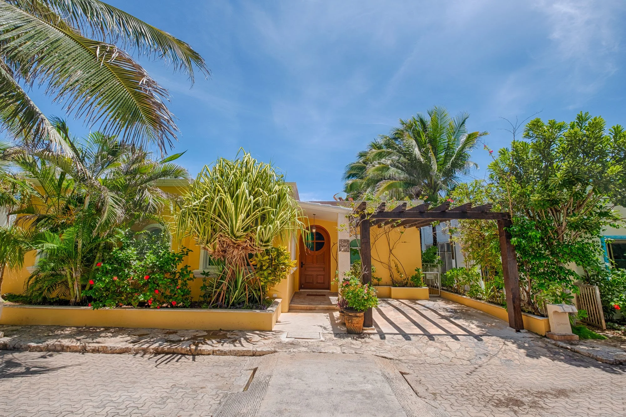 Casa Karma villa exterior in Playacar Phase 1